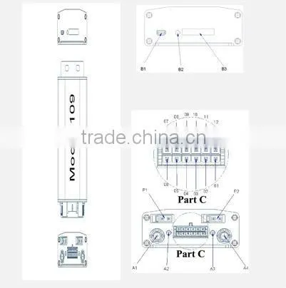 TL-109 gps gsm gprs car tracking system