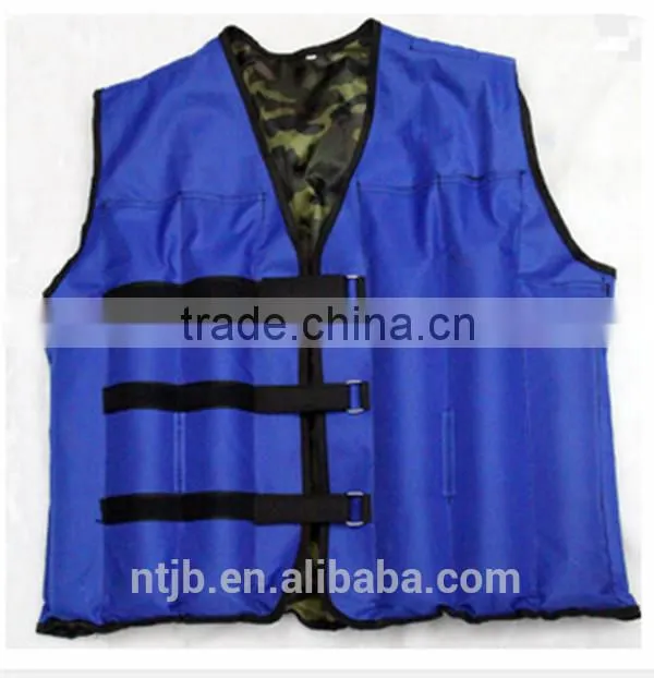 Adjustable neoprene weighted vests Jogging weighted training vest