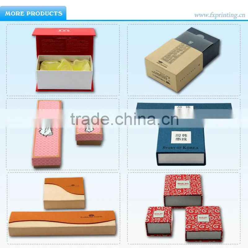 2016 custom made luxurious foldable magnetic box gift