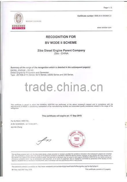 chinese zichai diesel generator set(630-1320kw)