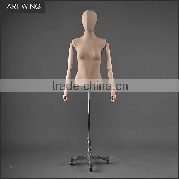 female mannequin head bust
