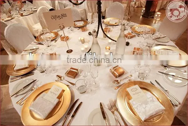 Plastic Decorative Wholesale Charger Plates