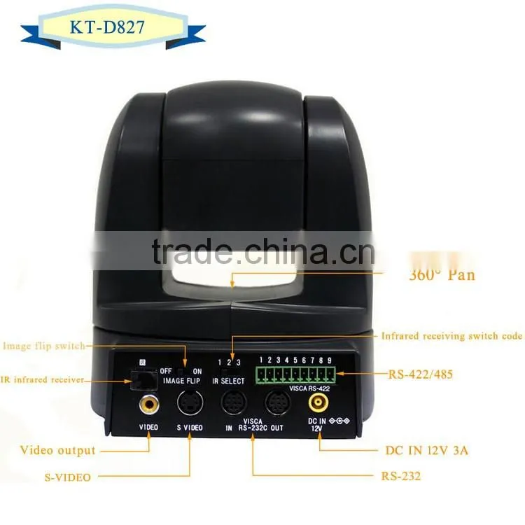 600 TVL video conference camera 18x video camera chat