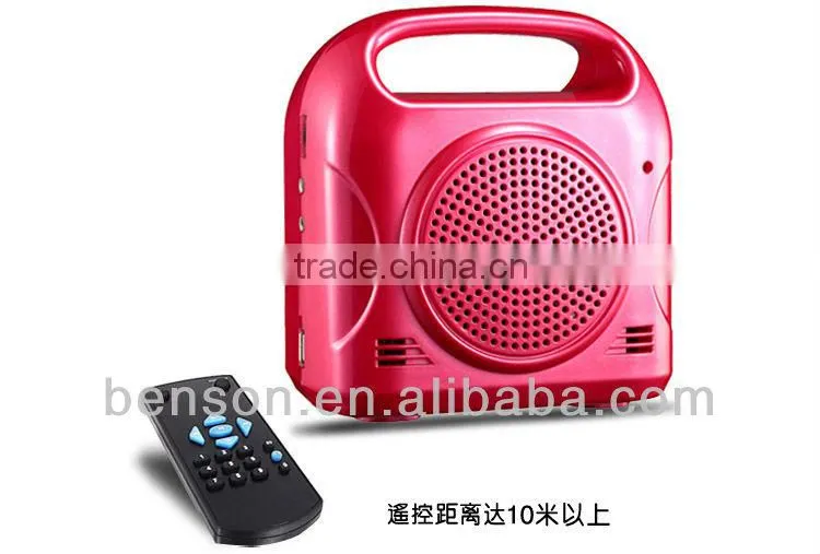 USB TF card music speaker amplifier microphone remote contro, microphone,audio amplifier, megaphone l N94