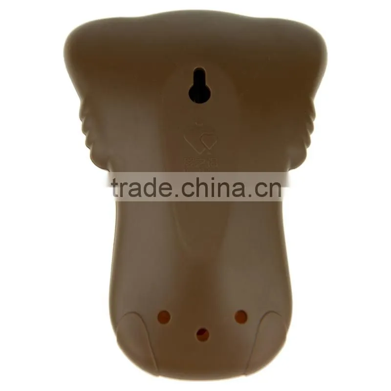 2015high quality plastics ABS resin Animal shape hot water temperature thermometer