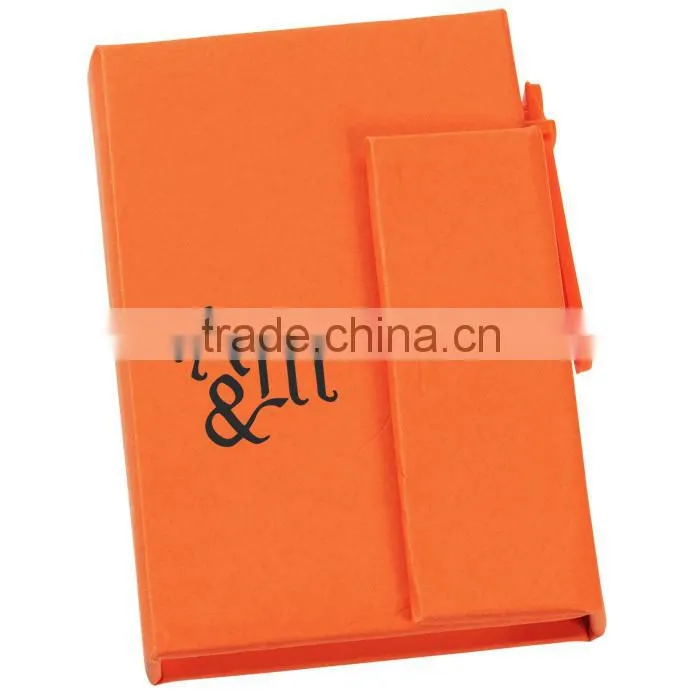 2015 new design PU leather notebook with elastic band