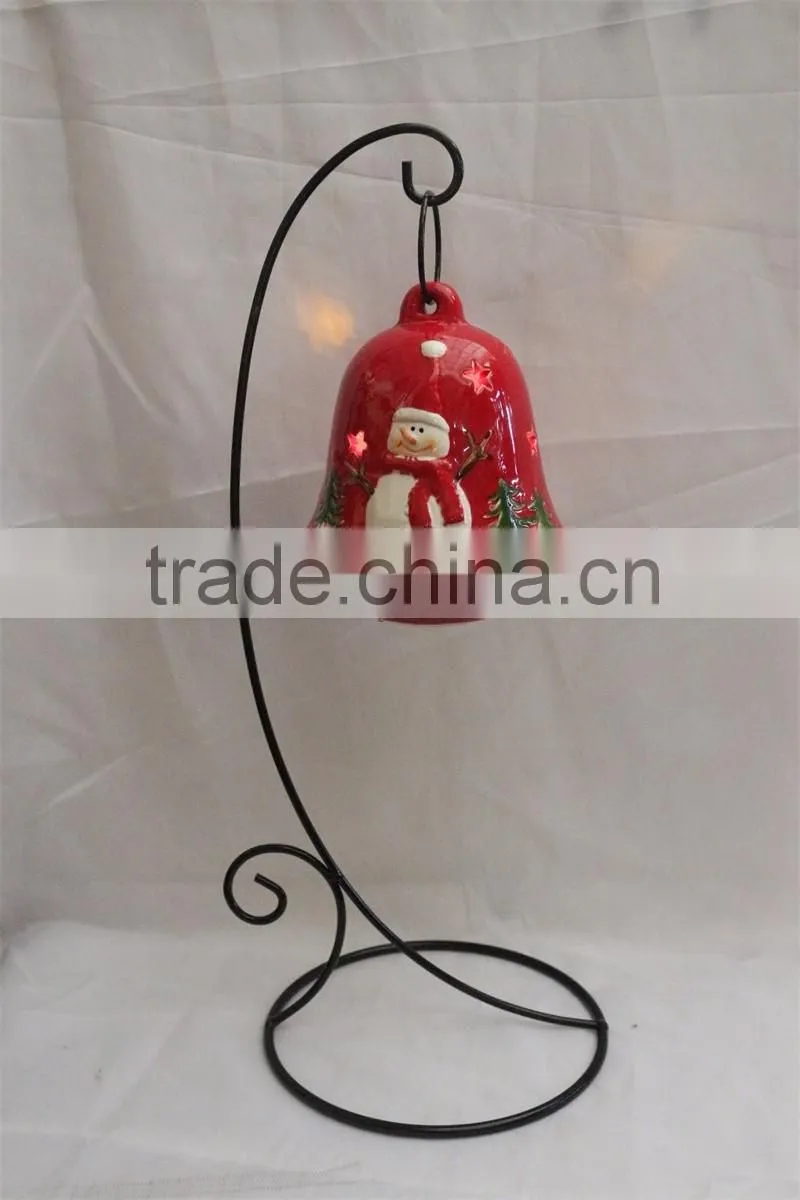 White ceramic owl shaped tealight candle holder