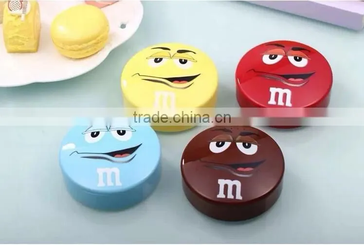 Promotion gift personalized logo printing round shape smart mobile battery pack power bank charger with micro usb charging cable