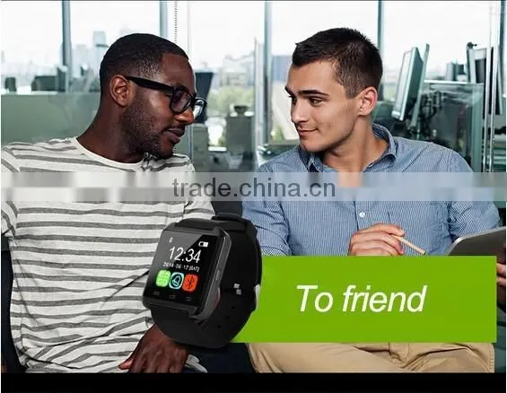 Bluetooth 4.1 U8-T smart watch, trending hot products wrist watch, longer standby time IOS and Android system smart watch