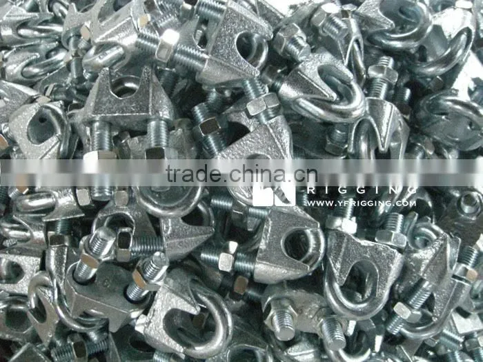 Hot Dip Galvanized Carbon Steel DIN741 Wire Rope Clip