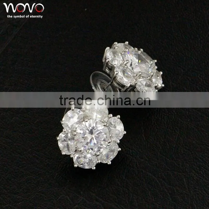 Beautiful brass cuff earrings for young girls