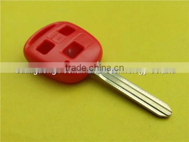 Replacement remote key shell for Toyota 3 button car key cover