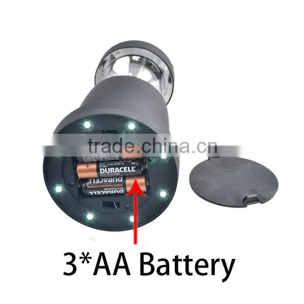 (100025)Super bright camping telescopic rotating lamp collapsible multifunction camping lantern