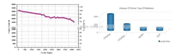 power battery charger LiFepo4 battery 18650 Battery