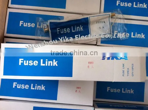 Wenzhou Yika IECK & T Type Fuse Link The Electrical Goods Yueqing Zhejiang China