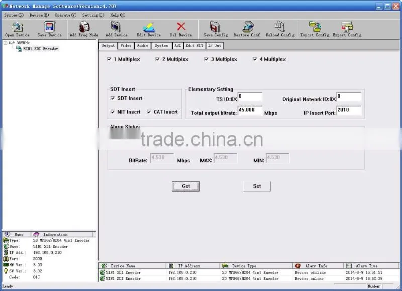 SC-1113 SDI ASI SD Encoder