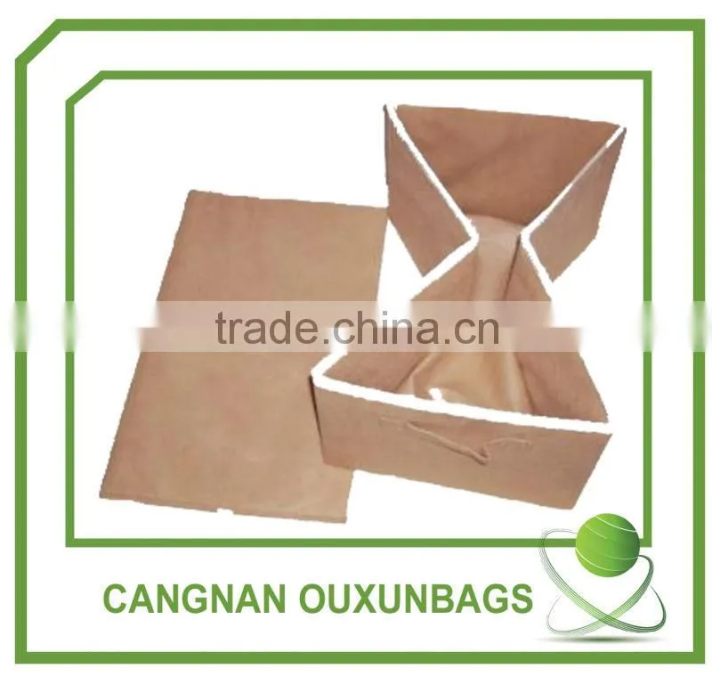 Folded pp non woven storage box