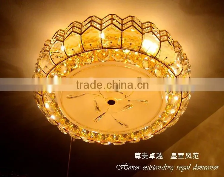 Graceful flush mounted ceiling light