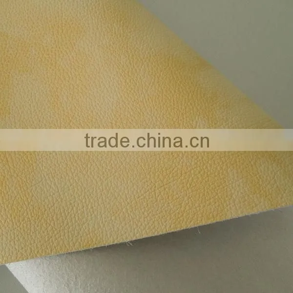 Twotone pu microfiber leather for sofa