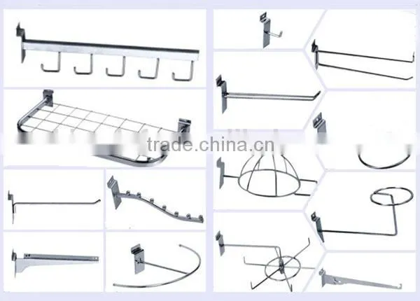Customized metal square pipe clothes hanger bracket