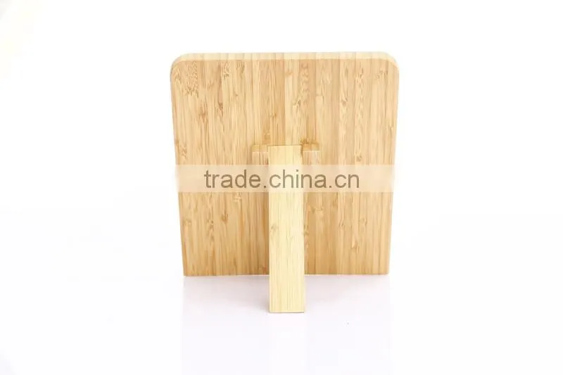 2014 adjustable folding bamboo book stand for magazine, recipe