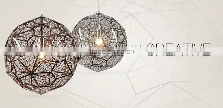 Unique Design Decorative Pendent Light Stainless steel Ball Pendent Lamp