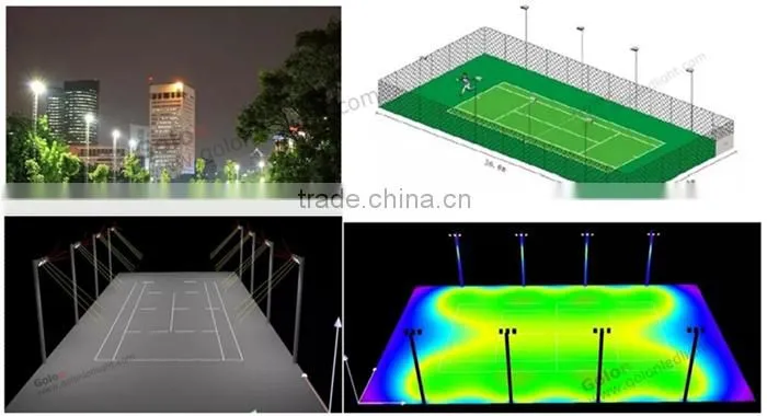 led projector light 200W for paddle tennis badminton basketball volleyball soccer court light high quality low price day white