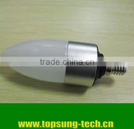 E14 dimmable Blunt tip LED candlelight