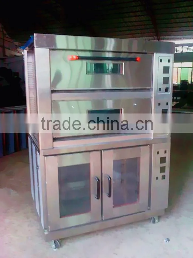 Factory Sell Two Door Economic 28 trays Electric Dough Proofer Price