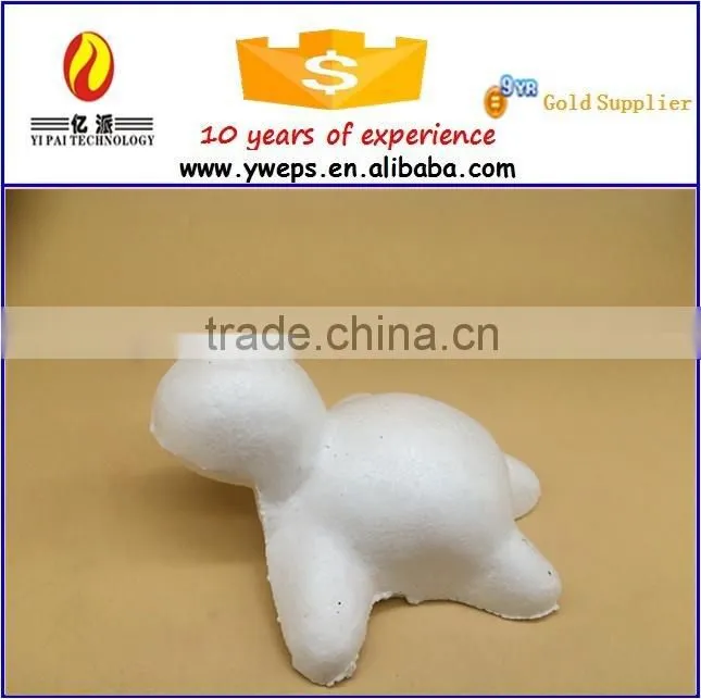 Polystyrene foam diy painting toy for kids/ Diy foam animal toy for sale