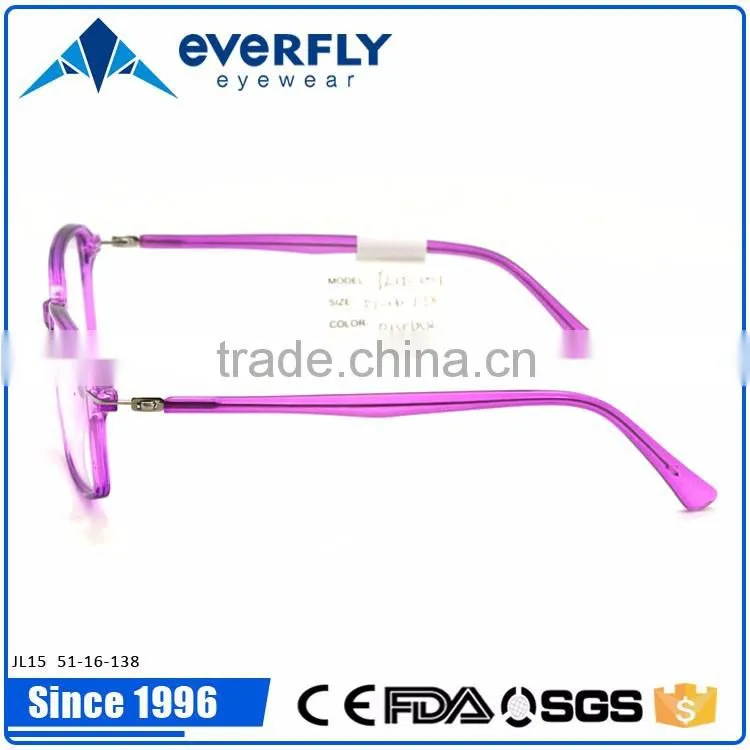 2016 new item colorful TR optical frames glasses