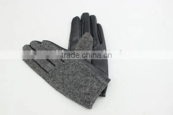 Classic Custom Jacquard Knitted Magic Touch Gloves Soft Touch Screen