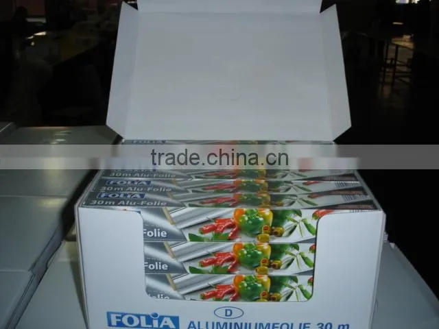 pop-up aluminum foil roll