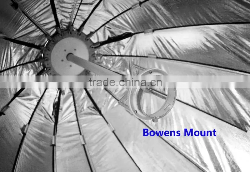 CONONMARK 120CM parabolic Softbox for studio flash with mount comet