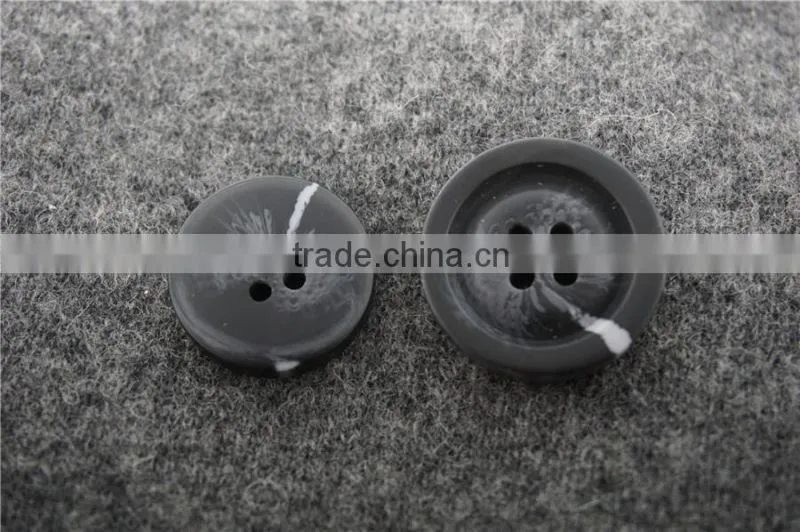 chinese wholesale horn 4-holes resin button for garment accessories