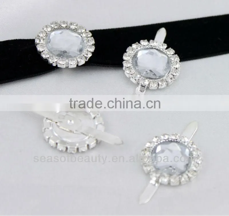 Wholesale Fashion Invitation Acryl Rhinestone Embellishment