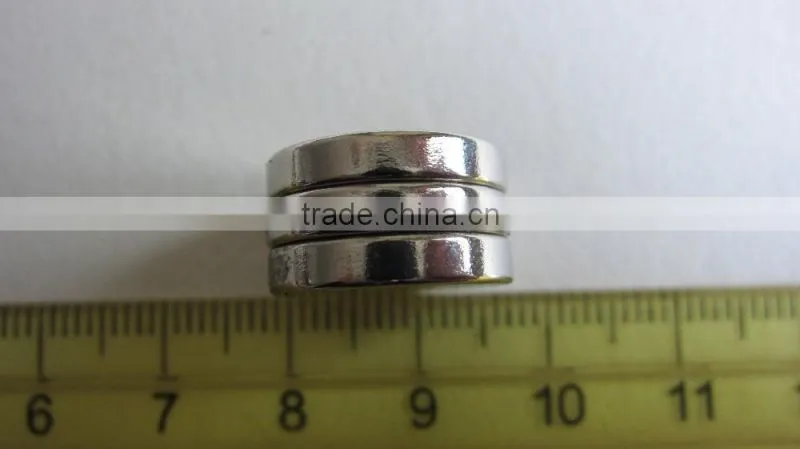 Nickel coated rare earth N35 magnet D15x3mm