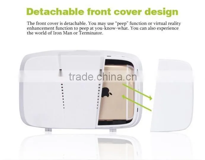 Free sample!2015 Hot Selling Plastic VR Headset Good Price 3d virtual reality headset plastic 3d glasses vr
