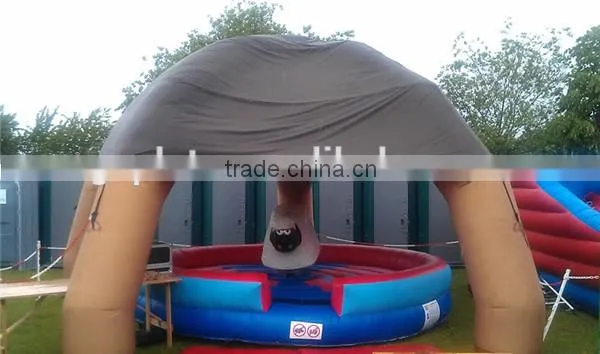 Exciting inflatable mechanical rodeo sheep inflatable rodeo bull game for sale