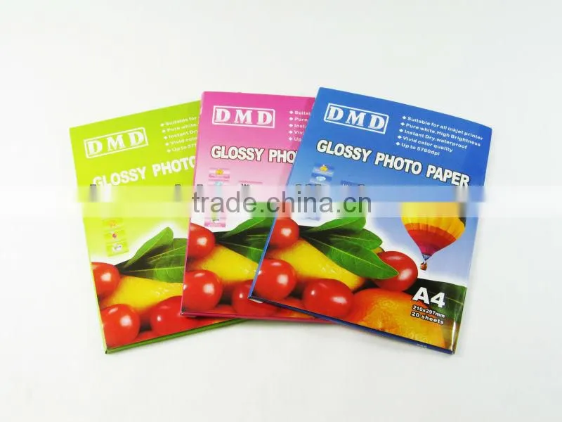 China manufacture!128gsm inkjet matte photo paper,eco-solvent photo paper