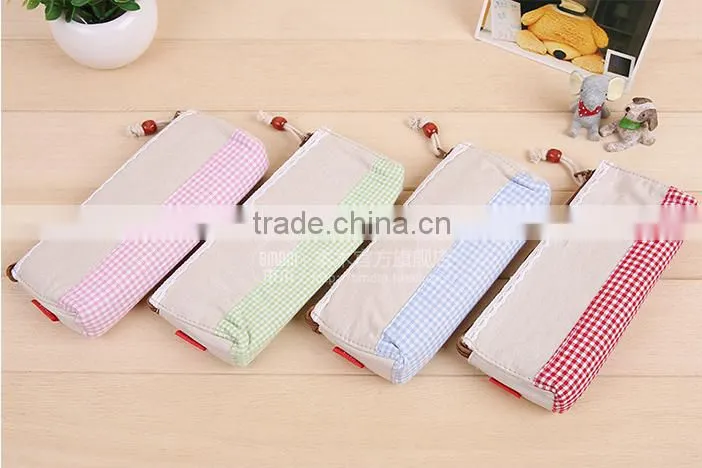 High School Canvas Pencil Case