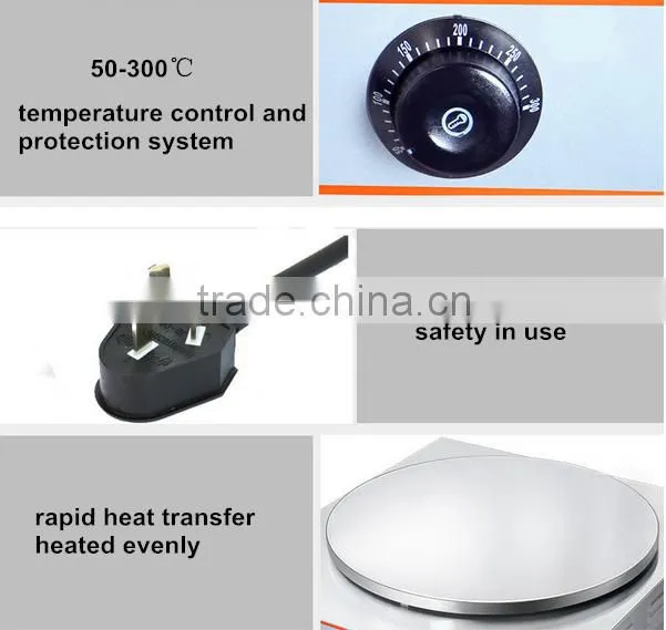 C1 Single Plate Stainless Steel Electric Commercial Crepe Maker