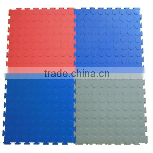 pvc coin interlocking mat