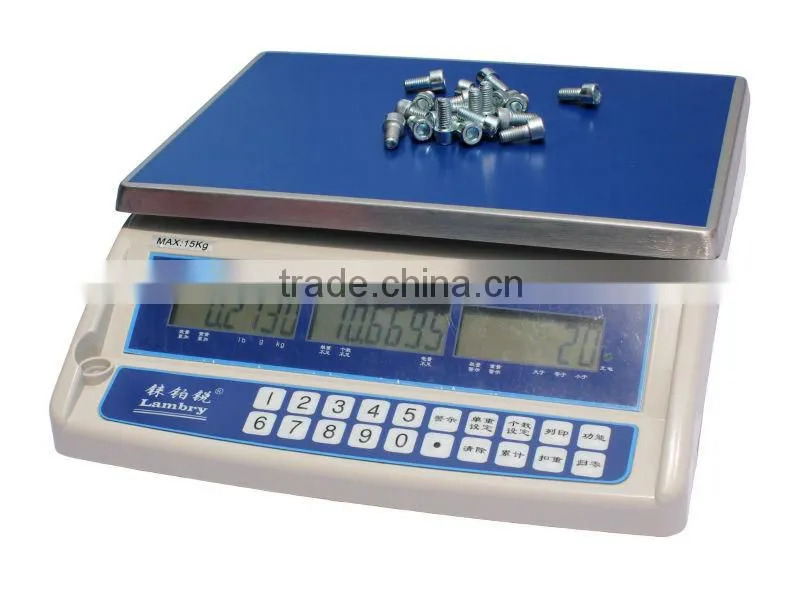LNCH 30kg high precision elctronic coounting scale with RS232