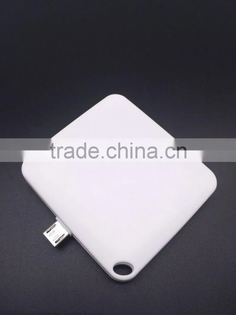 Hot sell one time power bank 1000mah mini backup charger for outdoor use