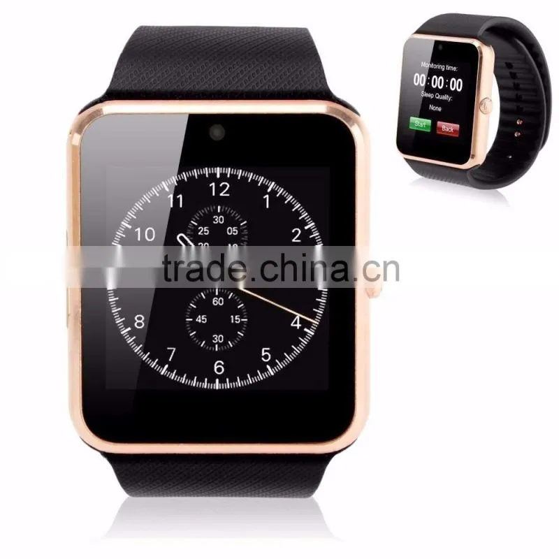 2016 China New Stylish Bluetooth GT08 Smart Watch Touch Screen watch For IOS And Andriod Mobile Phone