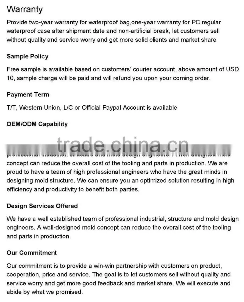 IP68 Waterproof Shockproof Standard Mobile Phone Shell Dry Pounch Smartphone Bag for Outdoor Use