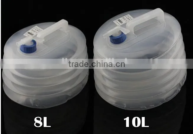 NatureHike 15L Portable Outdoor camping folding bucket water bottle water bag collapsible container car Mention water bag