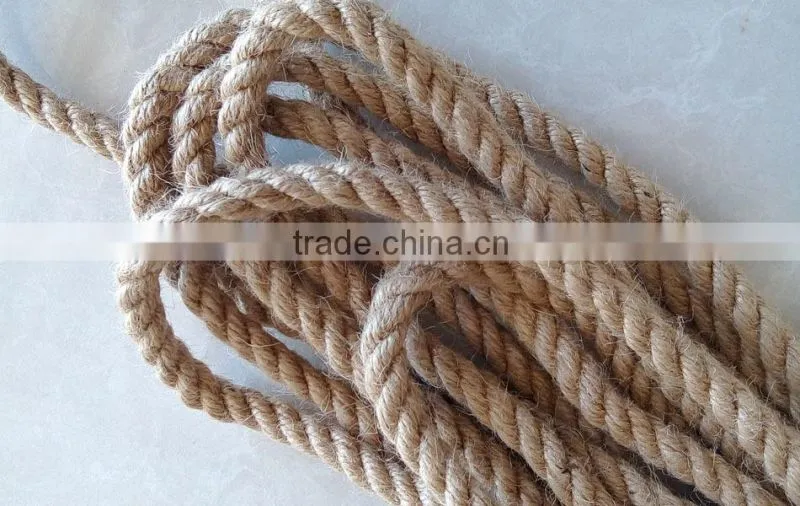 2016 China Jute Rope for exporting,2016 natural braided jute twine for decoration of pets shelves