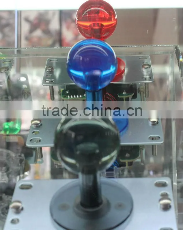 SANWA joystick,transparent ball joystick,clear ball joystick